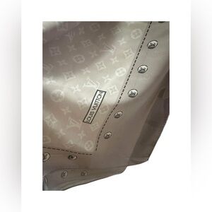 Designer Style Monogram Fashion Scarf LV Style Grey